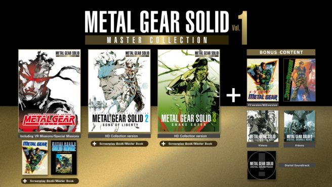 Metal Gear Solid: Master Collection Vol. 1 update 1.3.0