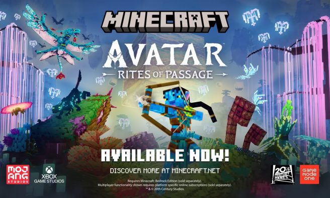 Minecraft Avatar Rites of Passage DLC