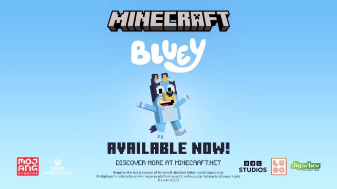 Minecraft Bluey