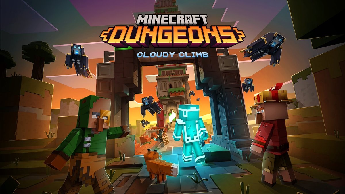 Minecraft Dungeons Cloudy Climb trailer