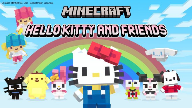 Minecraft Hello Kitty Friends DLC