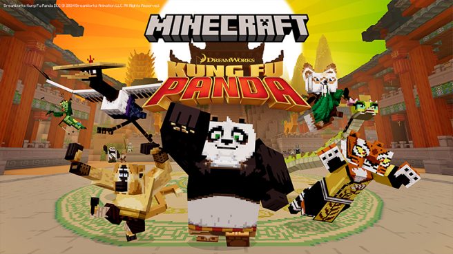 Minecraft receives Kung Fu Panda collaboration DLC