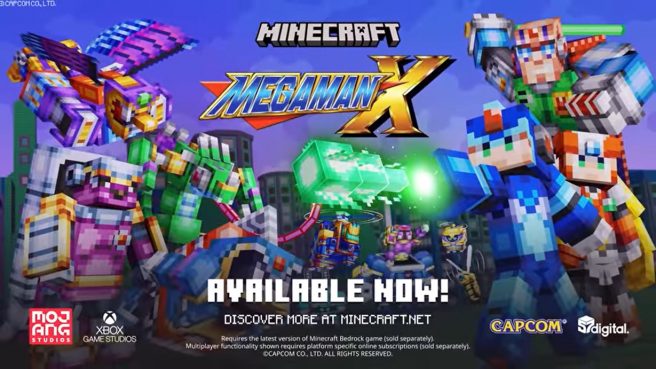 Minecraft Mega Man X DLC