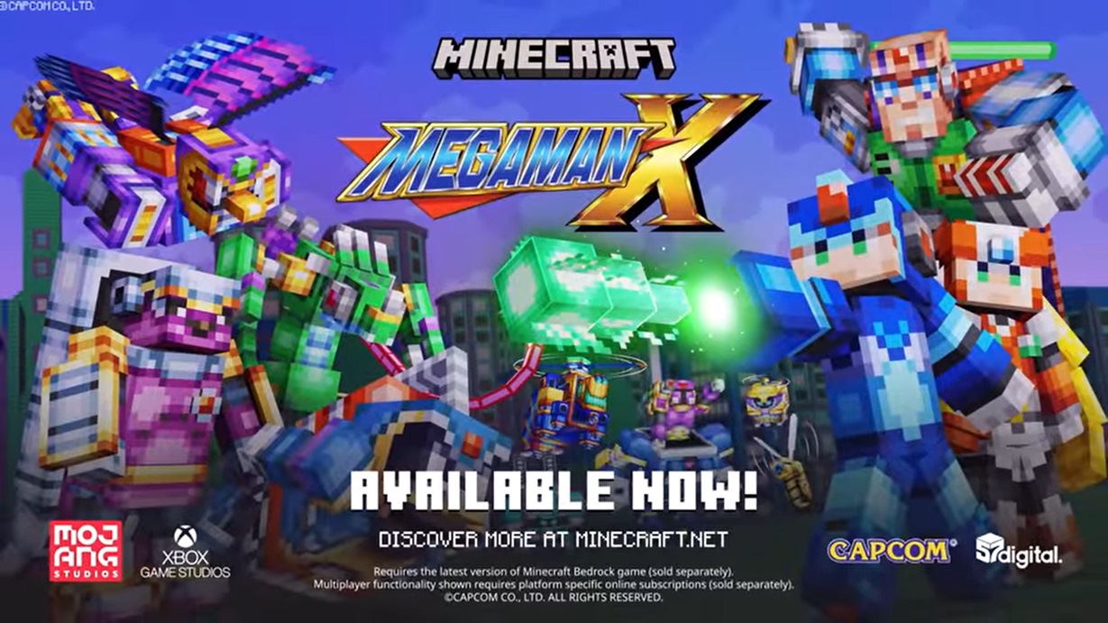 Mega Man X Comes to Minecraft as DLC - Siliconera