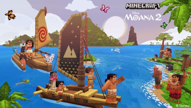 Minecraft Moana 2 DLC