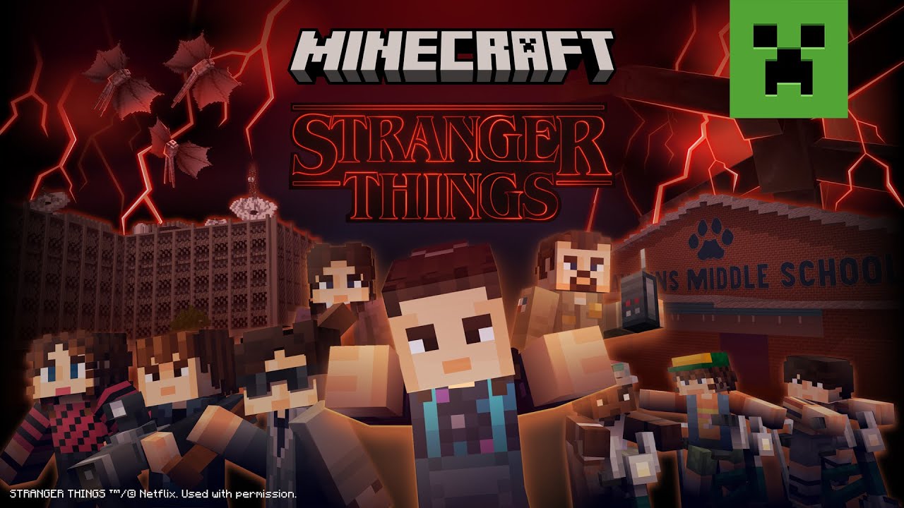 Minecraft Stranger Things DLC
