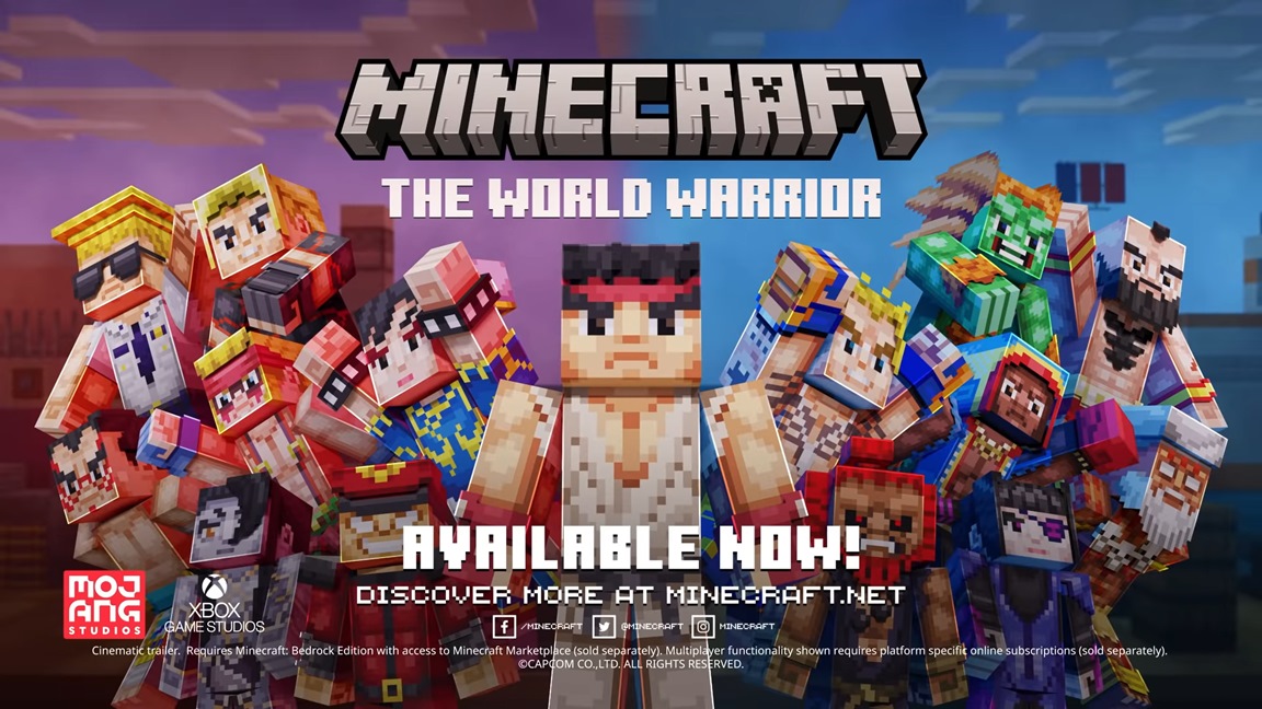 More Skins Revealed for Minecraft DLC