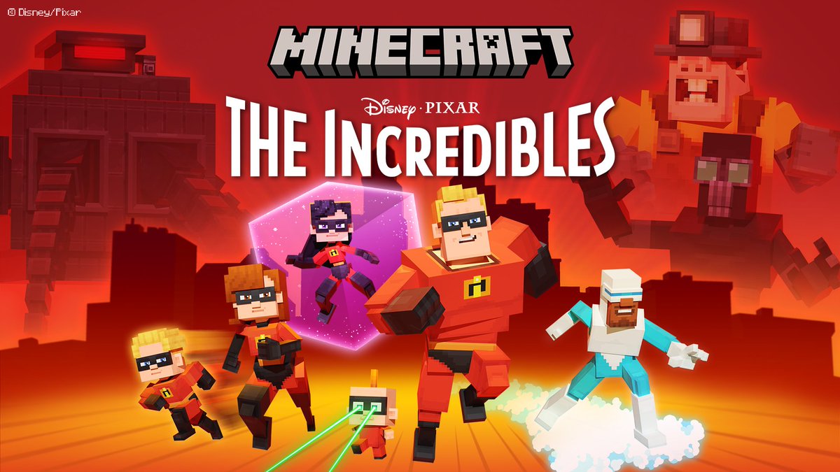 sort Samle Tilfældig Minecraft reveals The Incredibles DLC