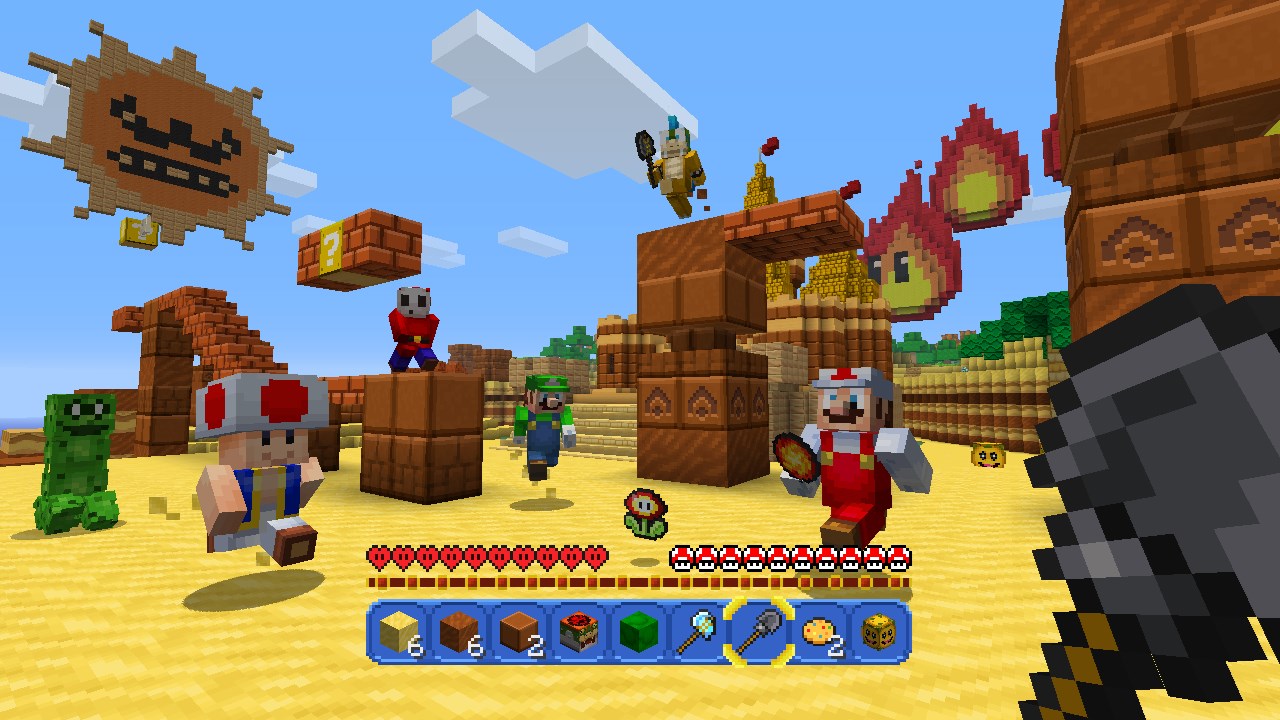 Minecraft Devs Led The Way On The New Mario Collaboration For Wii U