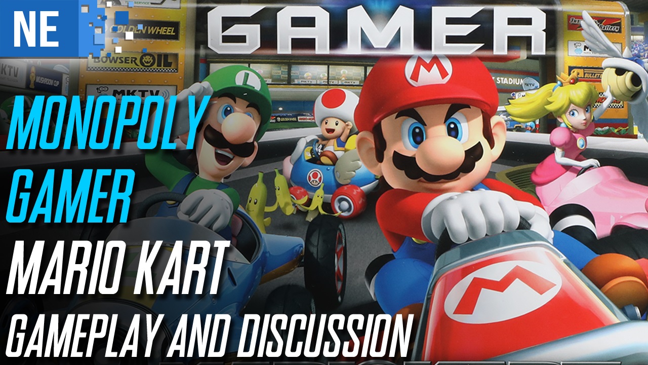 Monopoly Gamer: Mario Kart - gameplay and discussion