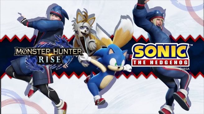Monster Hunter Rise Sonic collaboration