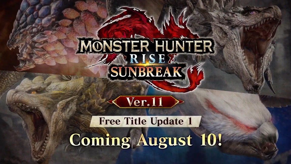Pembaruan gratis pertama Sunbreak pada 10 Agustus, trailer