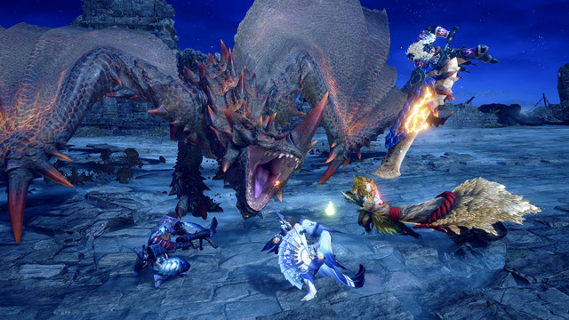 Monster Hunter Rise: Sunbreak gameplay trailers for Garangolm and