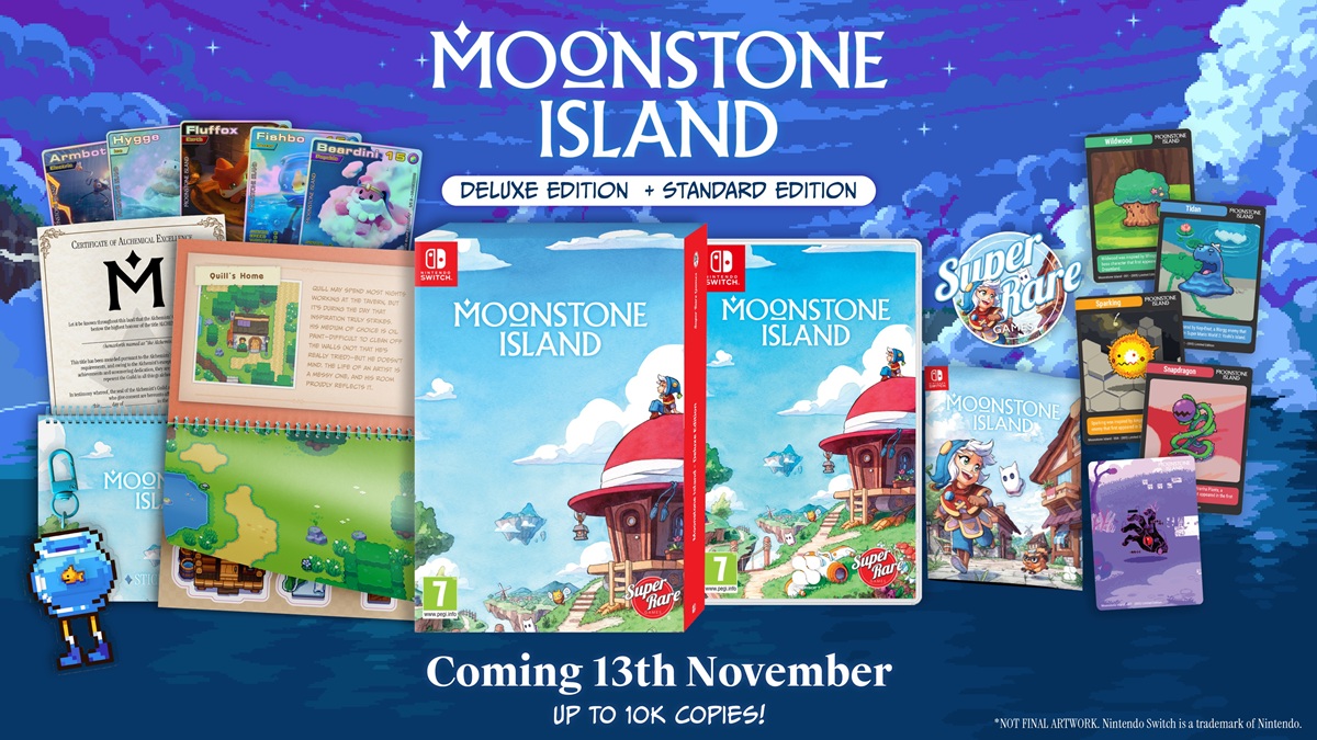 Moonstone Island Gets Physical Release on Nintendo Switch via Super Rare Games