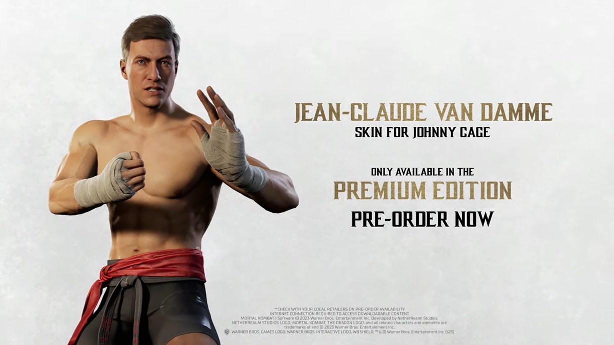 Mortal Kombat 1 Jean-Claude Van Damme