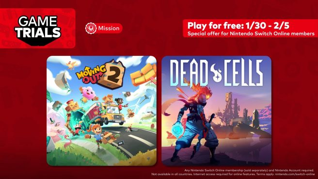 Moving Out 2, Dead Cells Switch Online Game Trial