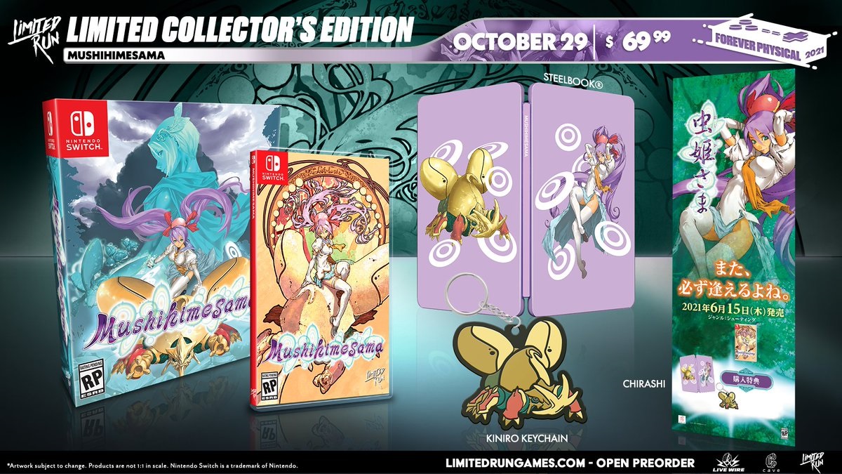 Mushihimesama physical