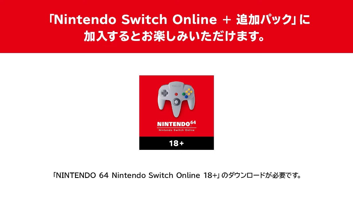 Nintendo switch on sale n64 online