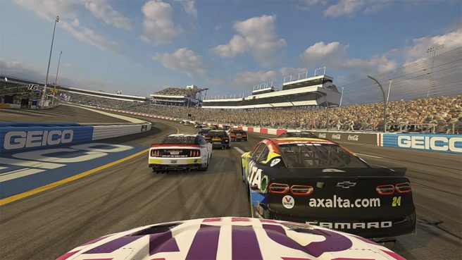 NASCAR Rivals gameplay