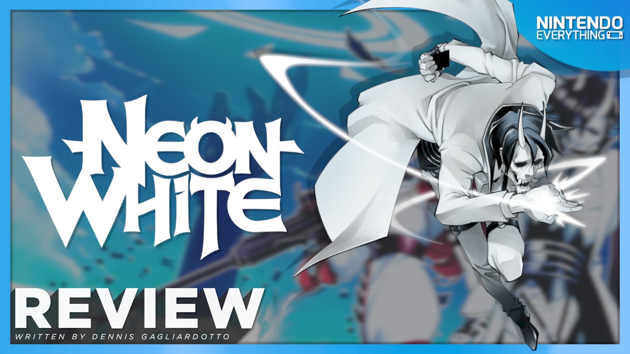 Neon White review - speedrunning has never been so stylish