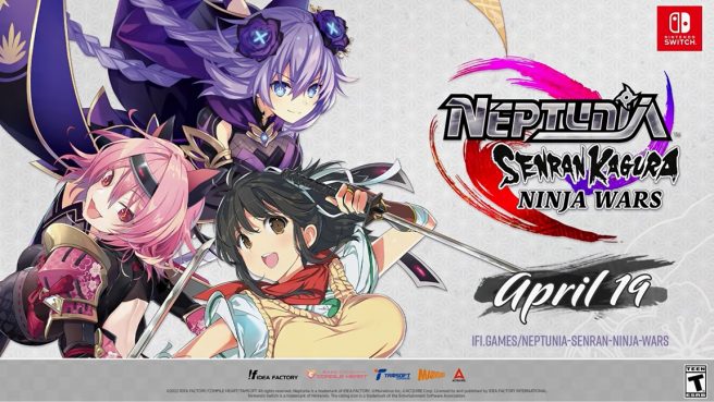 Neptunia x Senran Kagura Ninja Wars trailer