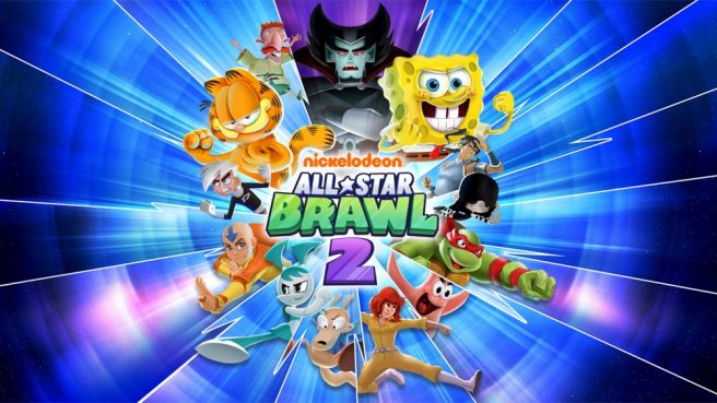 Nickelodeon All-Star Brawl 2 cartridge physical