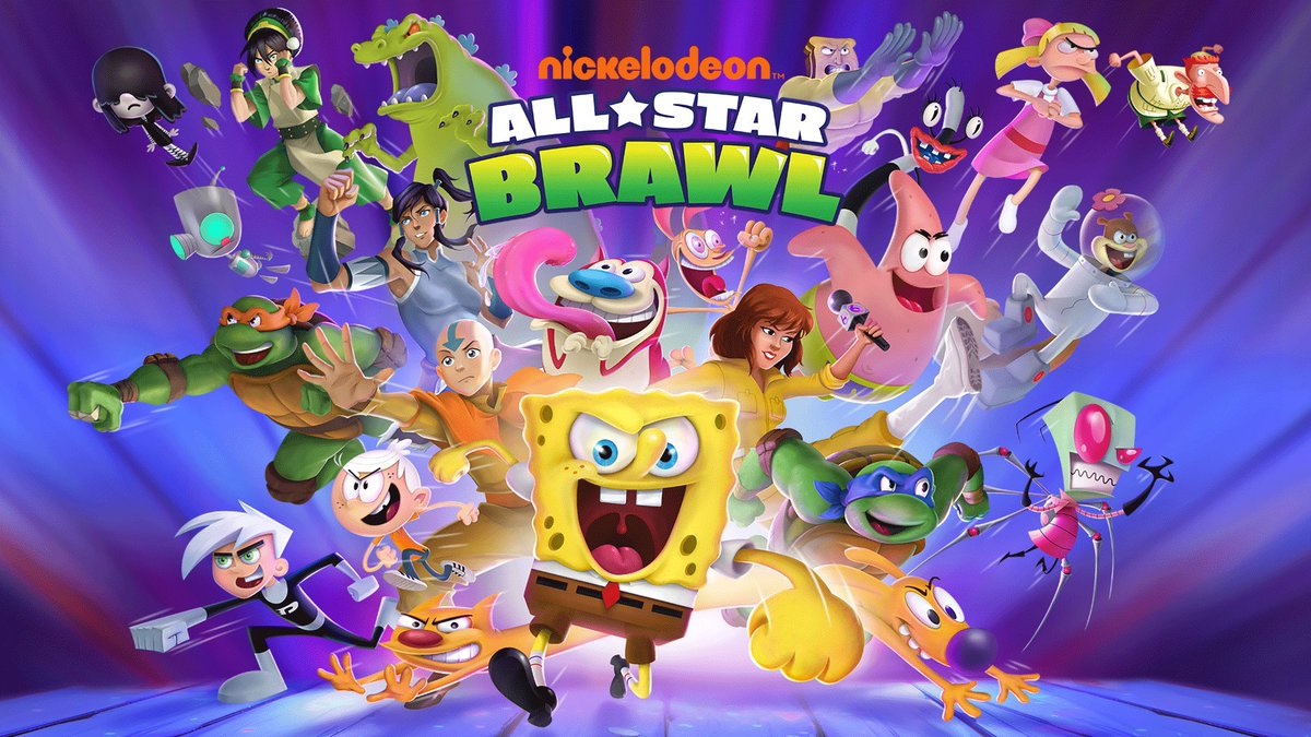 Nickelodeon All-Star Brawl Switch gameplay
