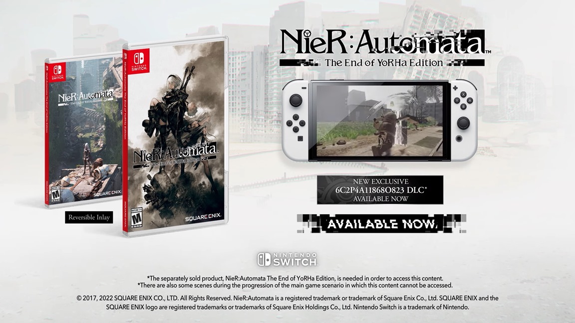 Nier: Automata is coming to Switch