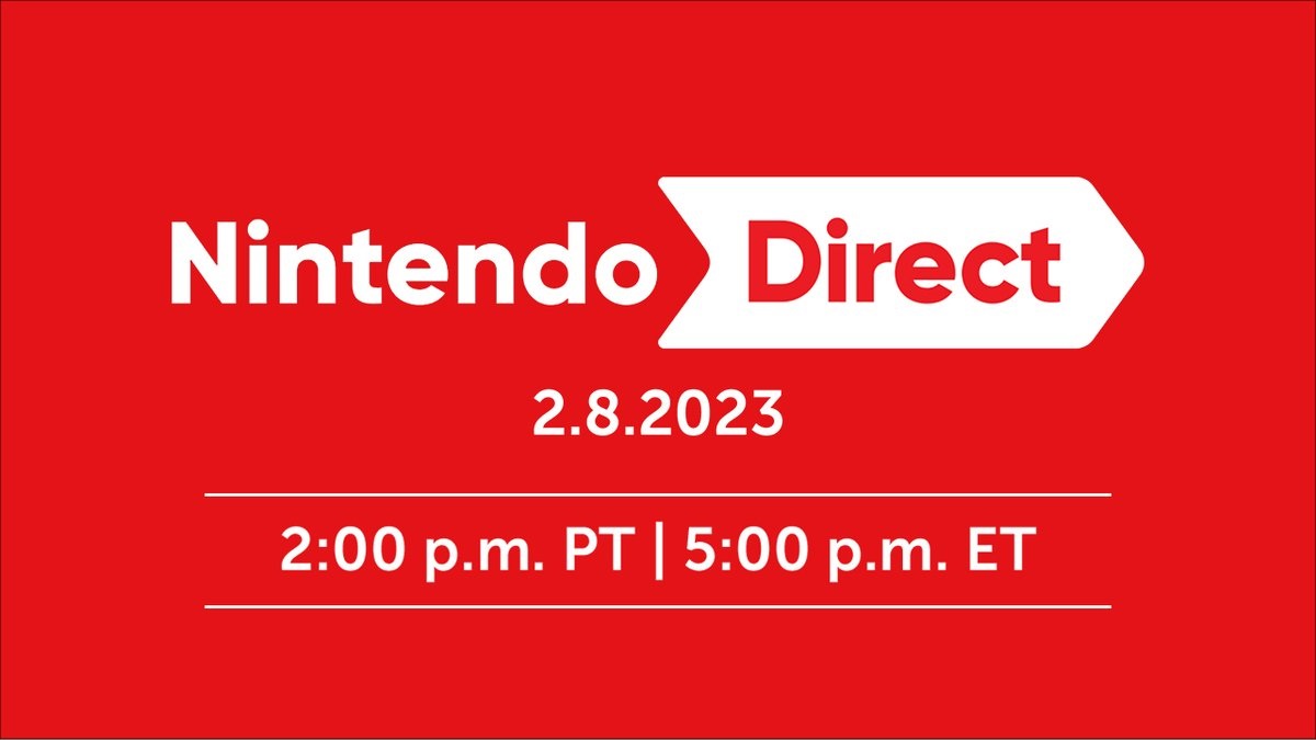 February 2023 Nintendo Direct recap announcement