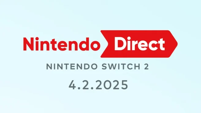 Nintendo Direct Nintendo Switch 2 time