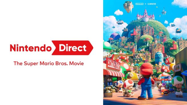 Nintendo Direct: The Super Mario Bros. Movie live stream