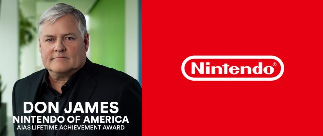 Nintendo Don James Lifetime Achievement Award