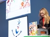 In this photo released by Nintendo of America, people of different skill levels follow step-by-step instructions in the Disney Art Academy video game for the Nintendo 3DS family of systems. By participating in fun lessons and Free Paint, anyone can learn to draw more than 80 Disney and Pixar characters, like Mickey Mouse, or Elsa and Olaf from Frozen.