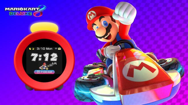 Nintendo Sound Clock Alarmo Mario Kart 8 Deluxe