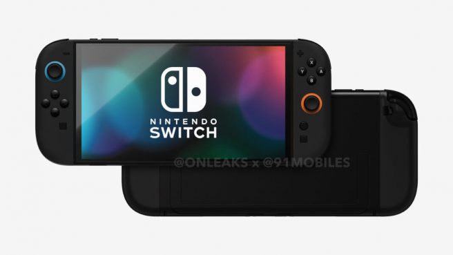 Nintendo Switch 2 360 degree render