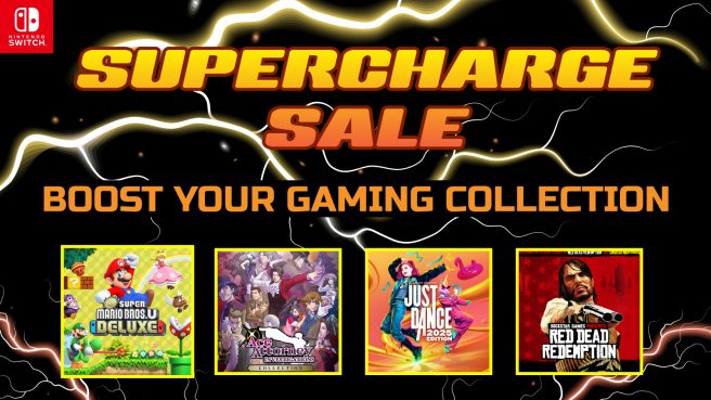 Nintendo Switch Supercharge Sale