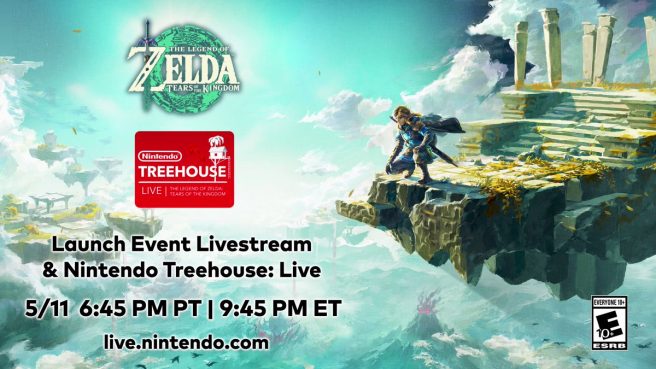 Nintendo Treehouse Live - The Legend of Zelda Tears of the Kingdom live stream