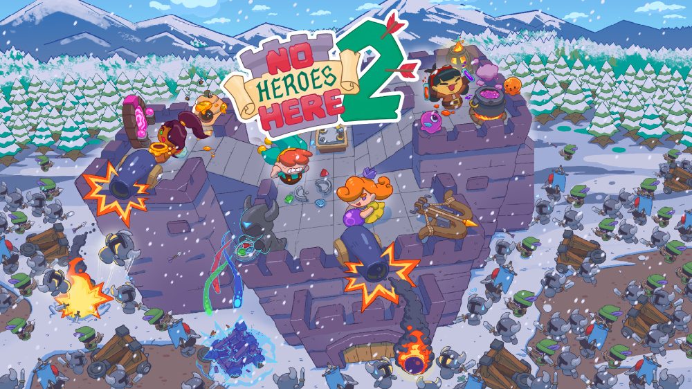No Heroes Here 2 Launches on Nintendo Switch: Mad Mimic Delivers Chaotic Co-Op Tower Defense