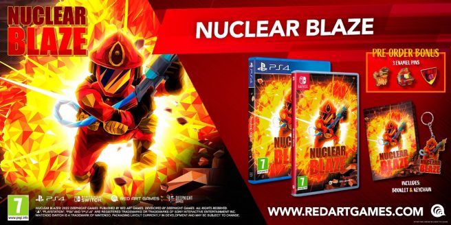 Fecha de lanzamiento de Nuclear Blaze física