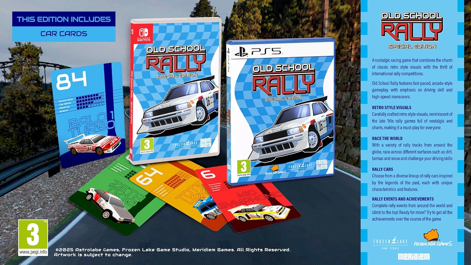 Old School Rally physical