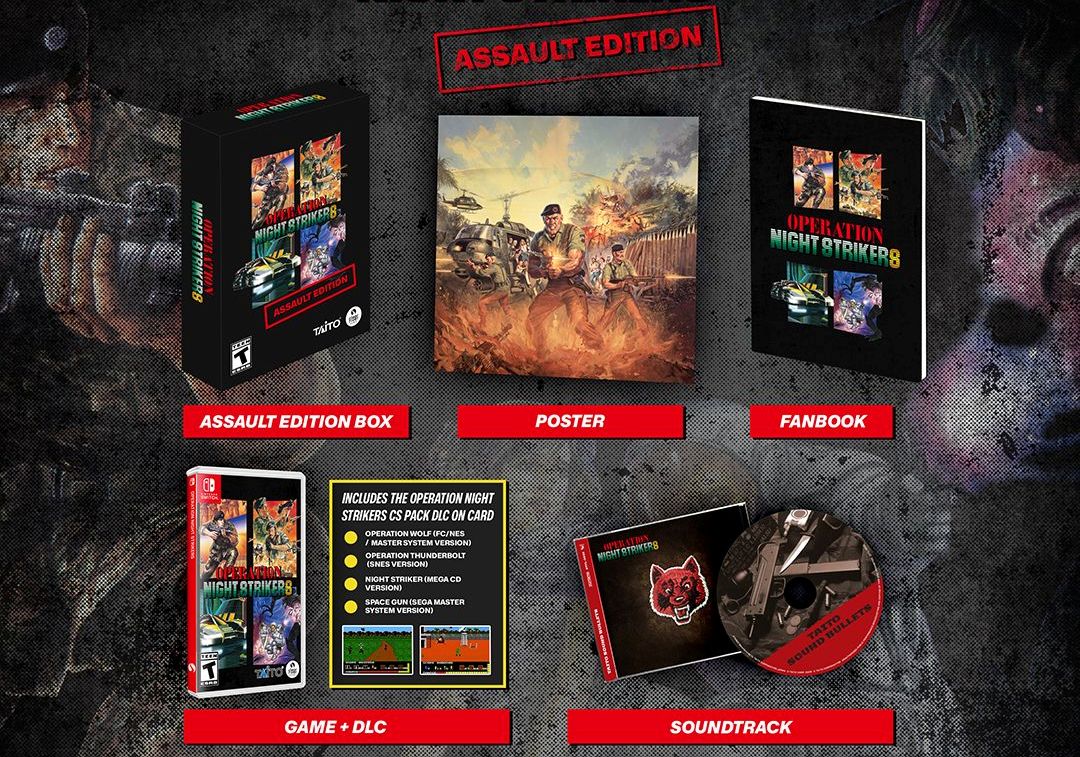 Operation Night Strikers Physical Edition Announced for Nintendo Switch by Limited Run Games