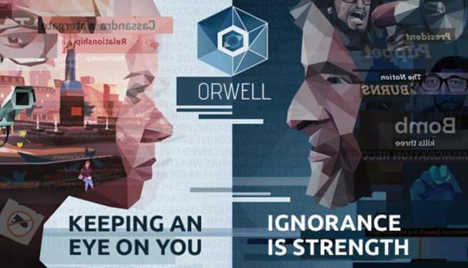 Orwell Keeping an Eye On You and Ignorance is Strength