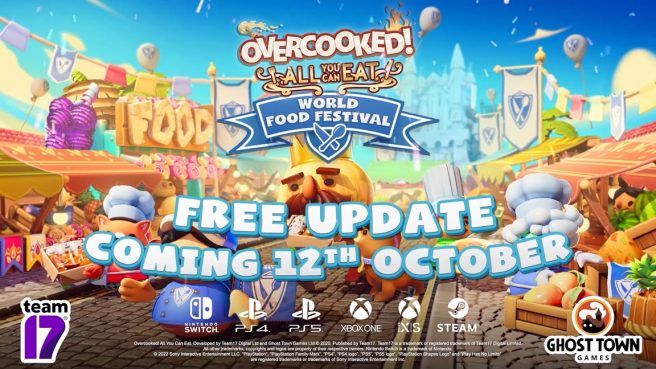 Overcooked! All You Can Eat World Food Festival update