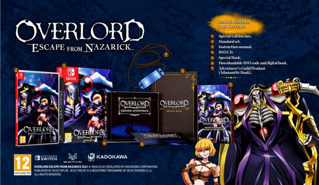 Overlord: Escape from Nazarick physical