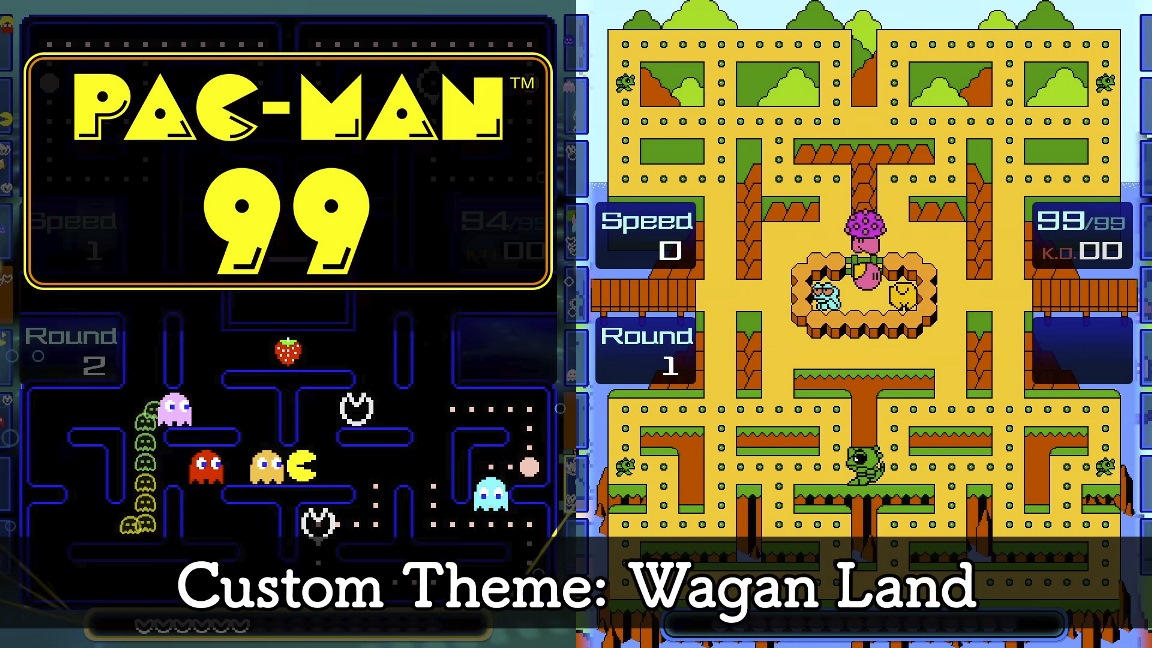 Pac-Man 99 adds Wagan Land theme