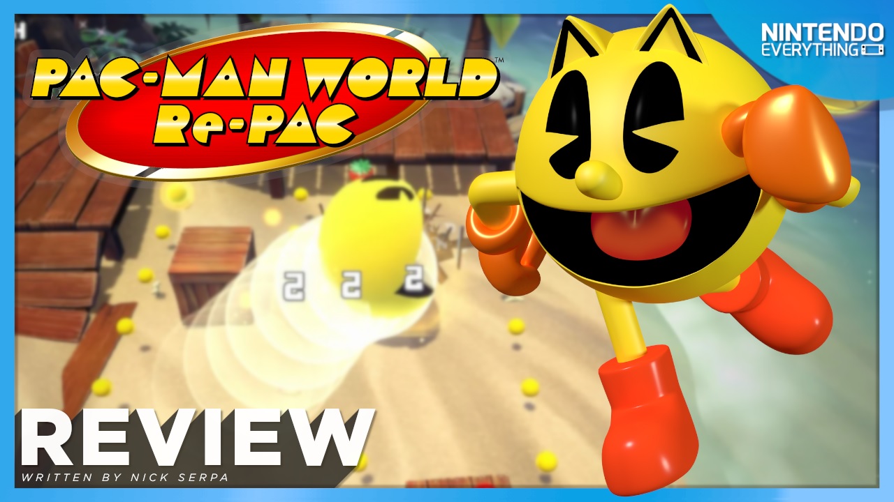 PacMan World RePac review for Nintendo Switch