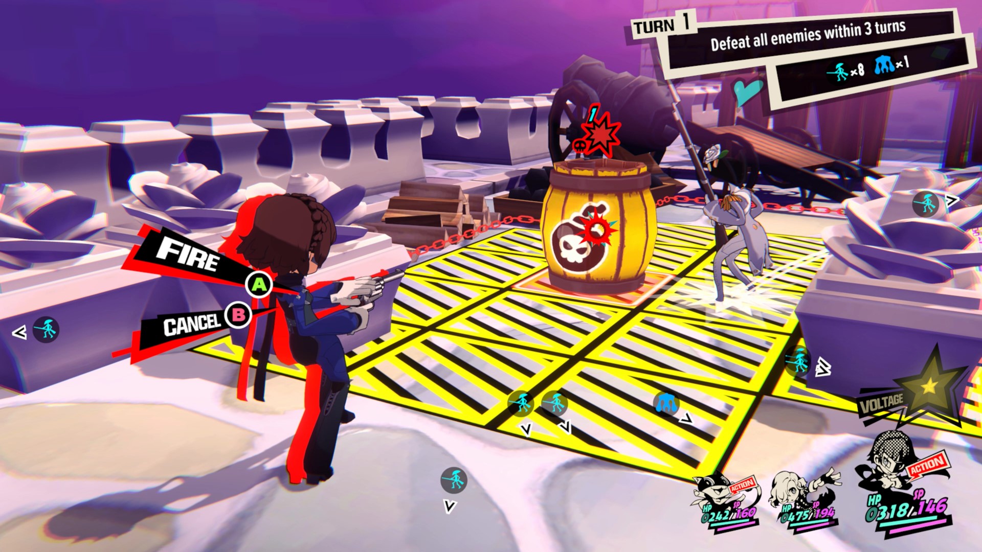 Persona 5 Tactica Unveils Gameplay Systems, Skill Trees, and Conversations  - QooApp News