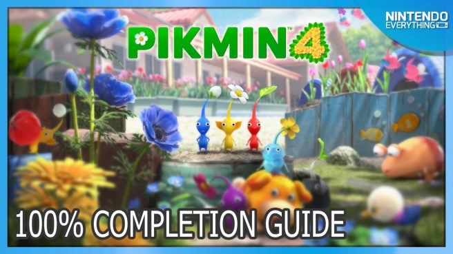 Pikmin 4 100 percent