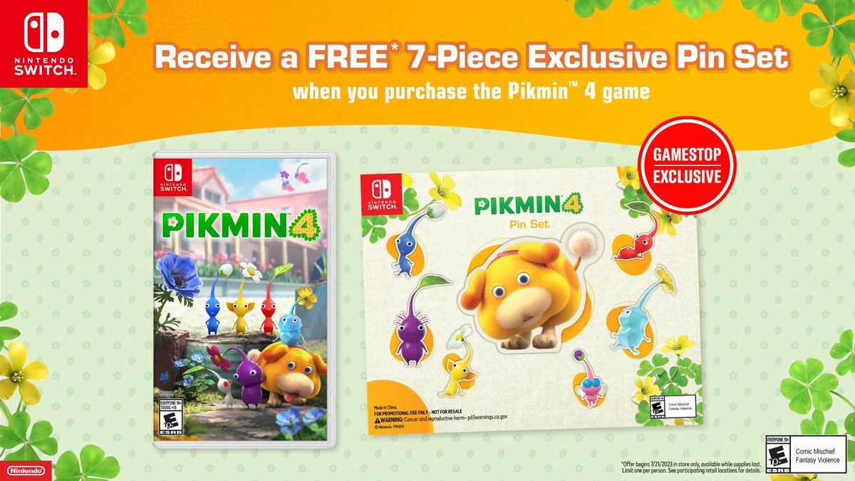 Pikmin pre shop order