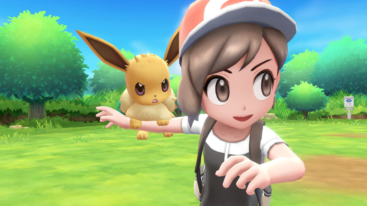 New Screenshot For Pokémon Lets Go Eevee Released 7804